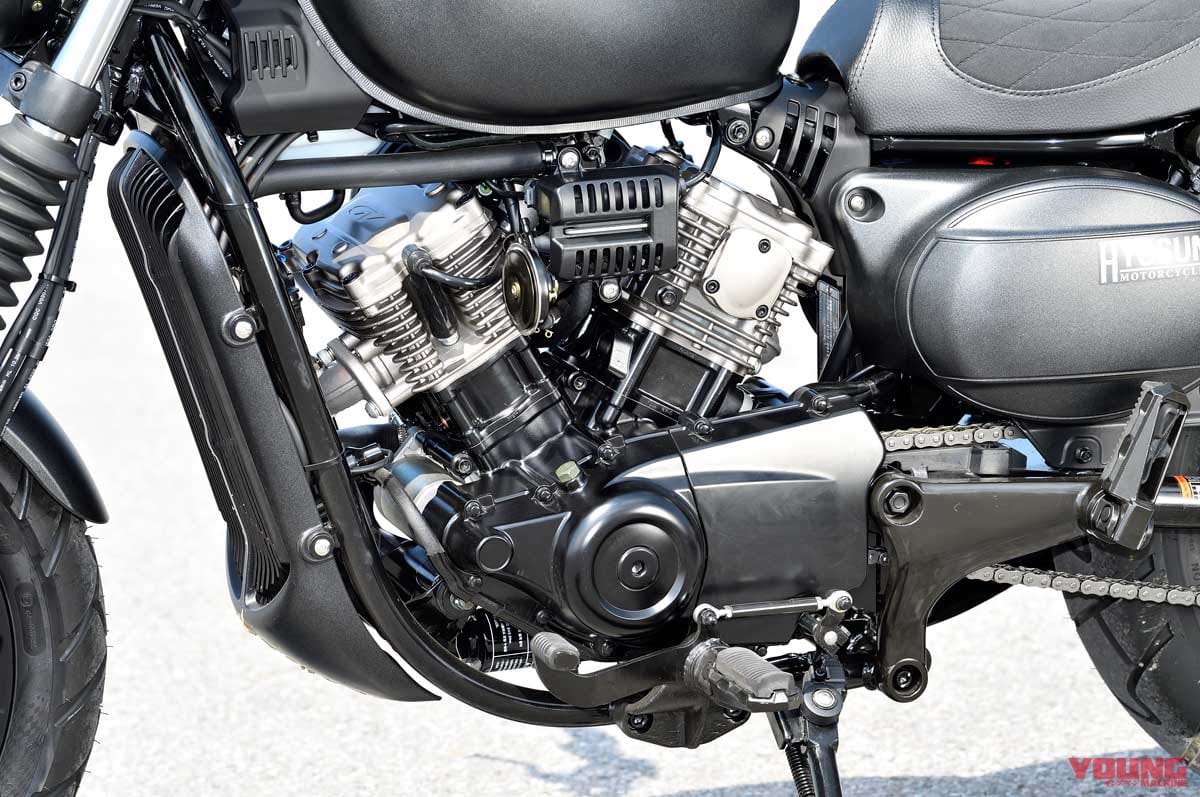 |ヒョースンGV125Sボバー試乗インプレッション【唯一無二! 優秀な原付二種ボバー】