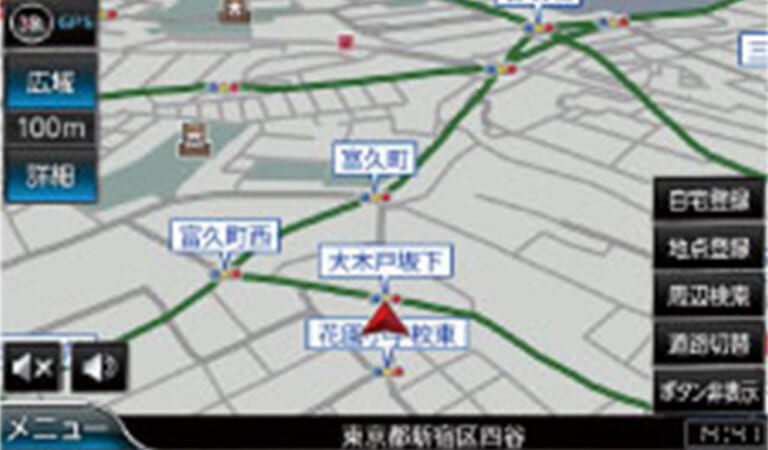 NNV-002A ナンカイナビゲーションシステム|ナビ画面|ナンカイナビゲーションシステムNNV-002A試用インプレ【ゼンリン搭載でサクサク動く】