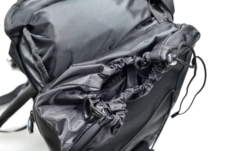 クシタニ K-3587Bバックパック|メイン気室|クシタニ K-3587Bバックパック試用インプレッション【蒸れにくいバックパックに限定色登場】