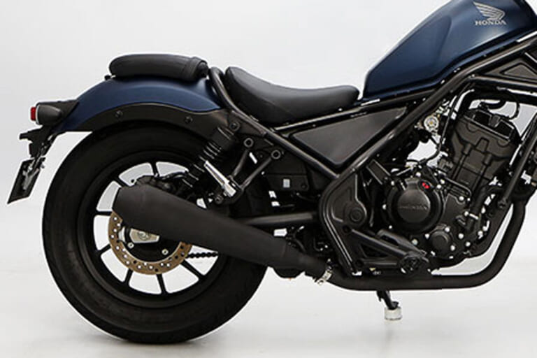 エンデュランス レブル250 ハイパワー メガホンマフラー スリップオン|最新おすすめカスタムパーツ×5選〈サムコ/エンデュランス/リゾマ/デイトナ/ストライカー〉