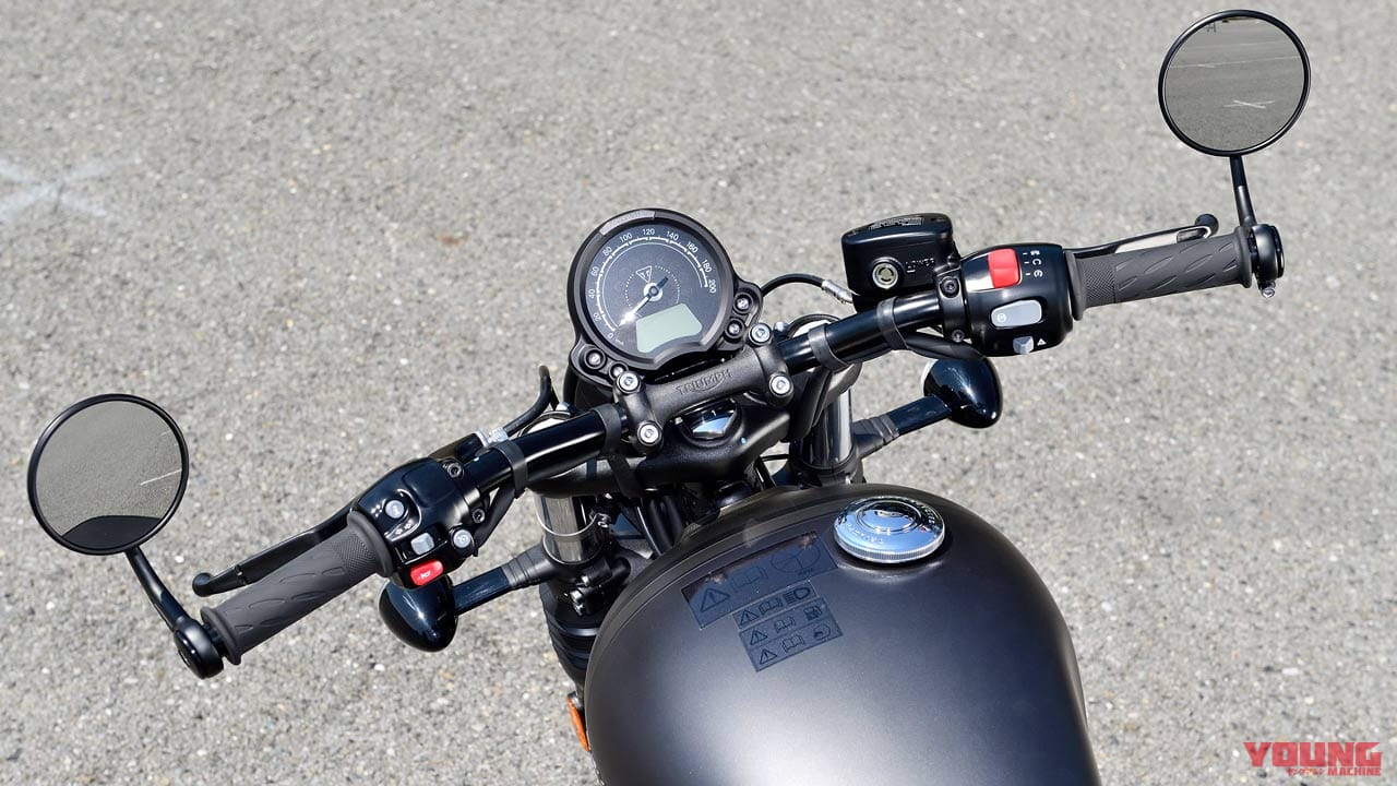 |’21トライアンフ ボンネビルボバー試乗ショートインプレ【このサドルシート目立つこと間違いなし】