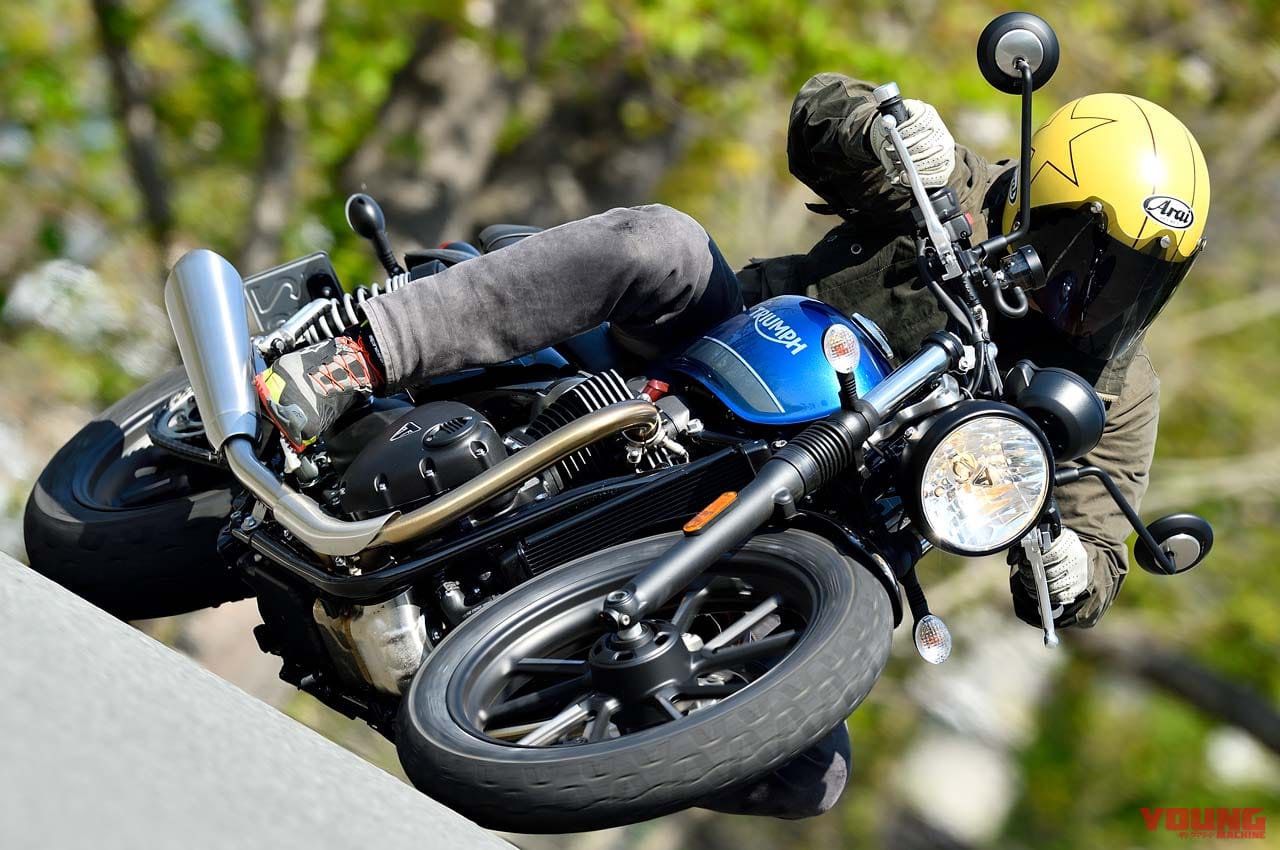 |’21トライアンフ ストリートツイン試乗ショートインプレ【素直な乗り味の快速クラシック】