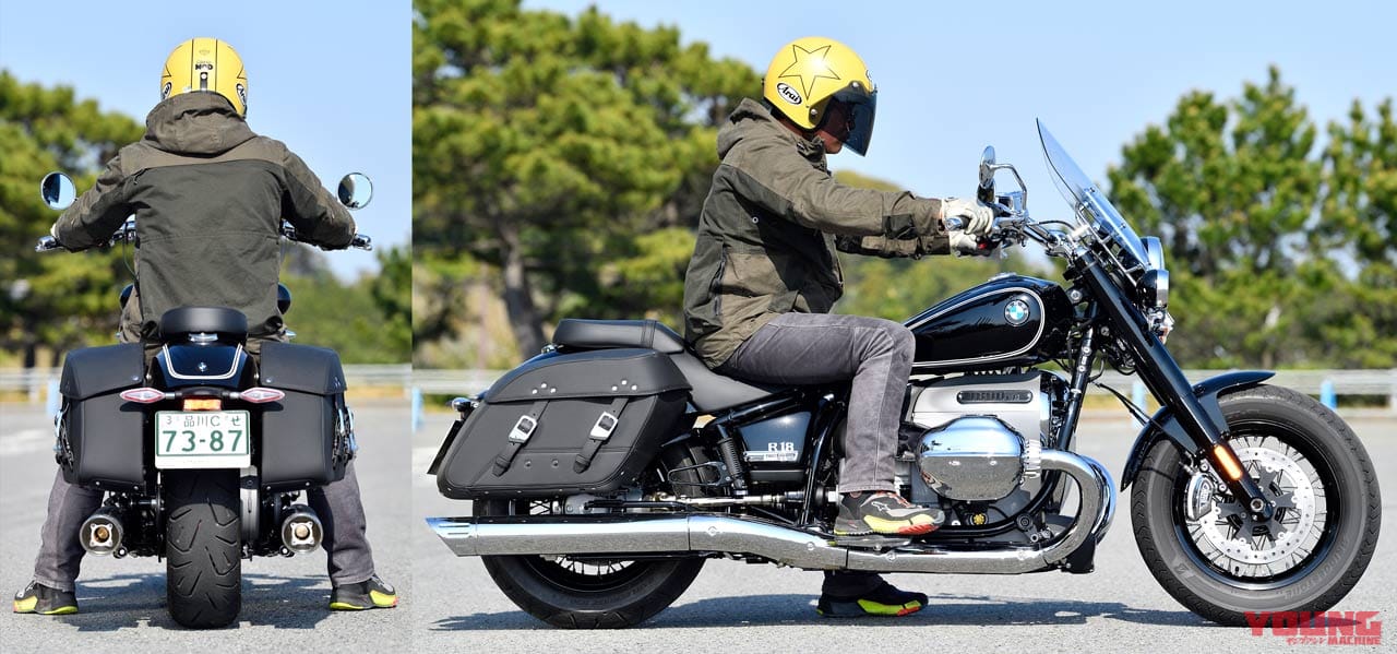 BMW R18クラシック|ライディングポジション|’21 BMW R18クラシック試乗ショートインプレ【CLASSICにはクルーズコントロールを装備】