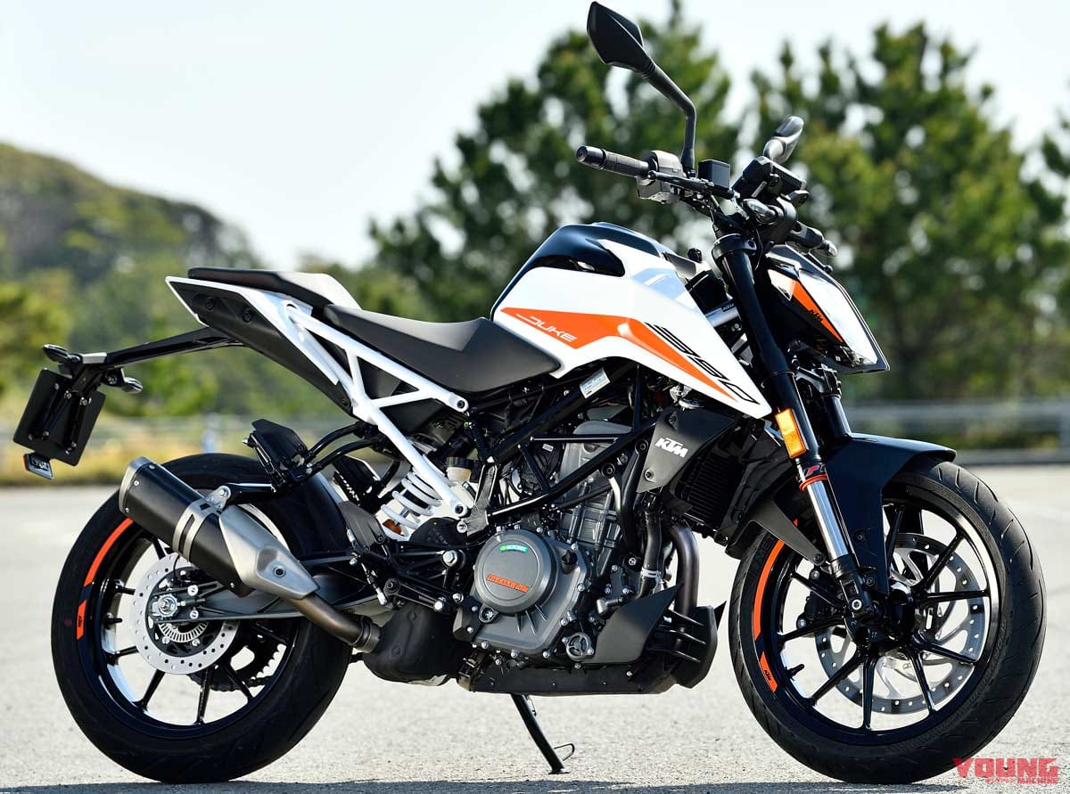 KTM390デューク|’21 KTM 390デューク試乗ショートインプレ 【クイックシフターがオプションで追加可能に】