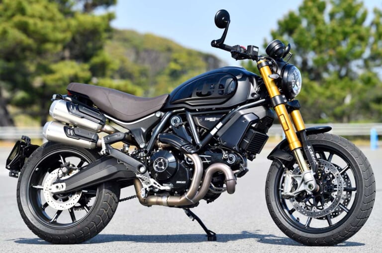21 ドゥカティ スクランブラー1100スポーツプロ|’21 ドゥカティ スクランブラー1100スポーツプロ試乗ショートインプレ【オーリンズ搭載の最上位機種】