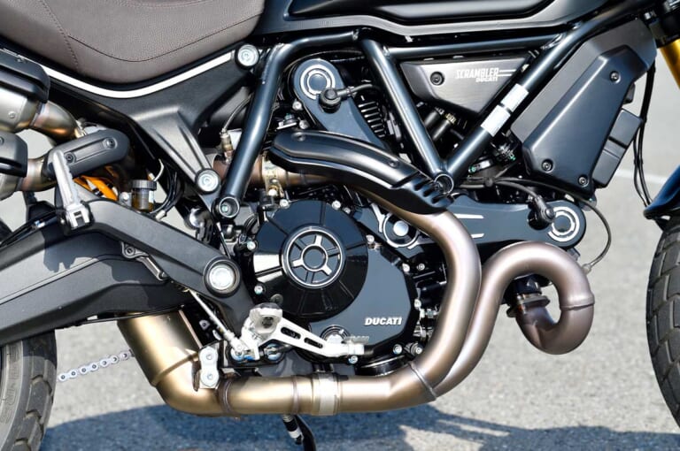 21 ドゥカティ スクランブラー1100スポーツプロ|Lツインエンジン|’21 ドゥカティ スクランブラー1100スポーツプロ試乗ショートインプレ【オーリンズ搭載の最上位機種】