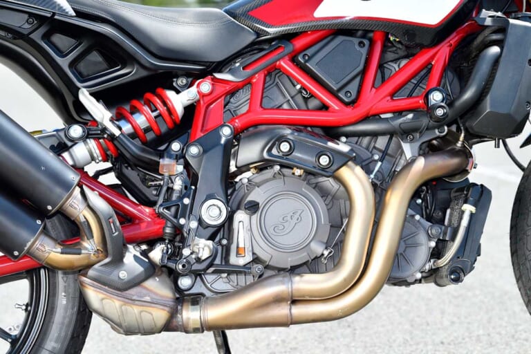 インディアン FTRカーボン|エンジン|’21インディアン FTRカーボン試乗ショートインプレ【カーボンを纏った最上級モデル】