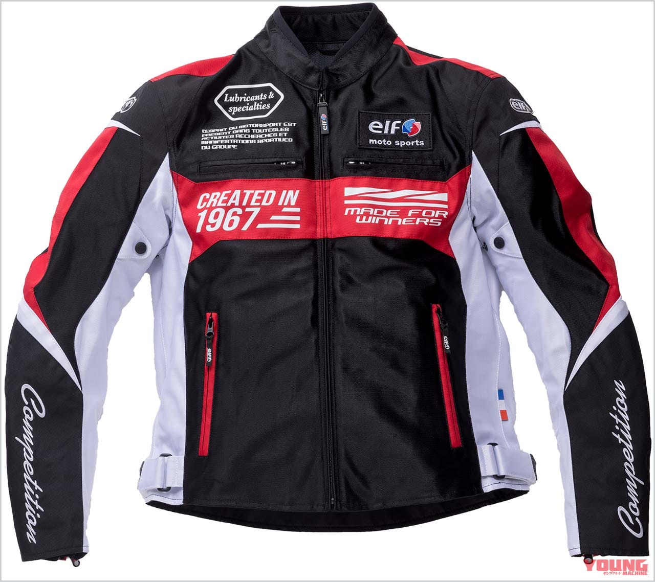 エルフ イデアールメッシュジャケット EJ-S103|’21春夏ライディングギアカタログ〈エルフ〉モータースポーツの魅力を伝えてくれるデザイン