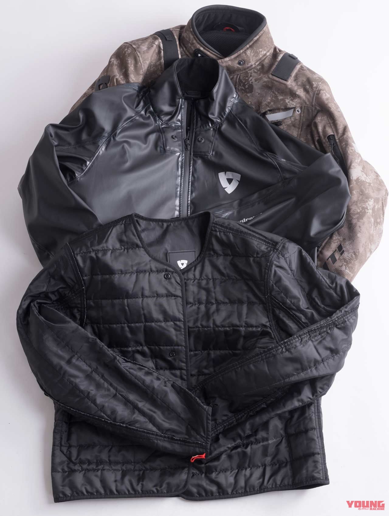 |’21春夏ライディングギアカタログ〈レブイット〉天候変化に強い新作ジャケット