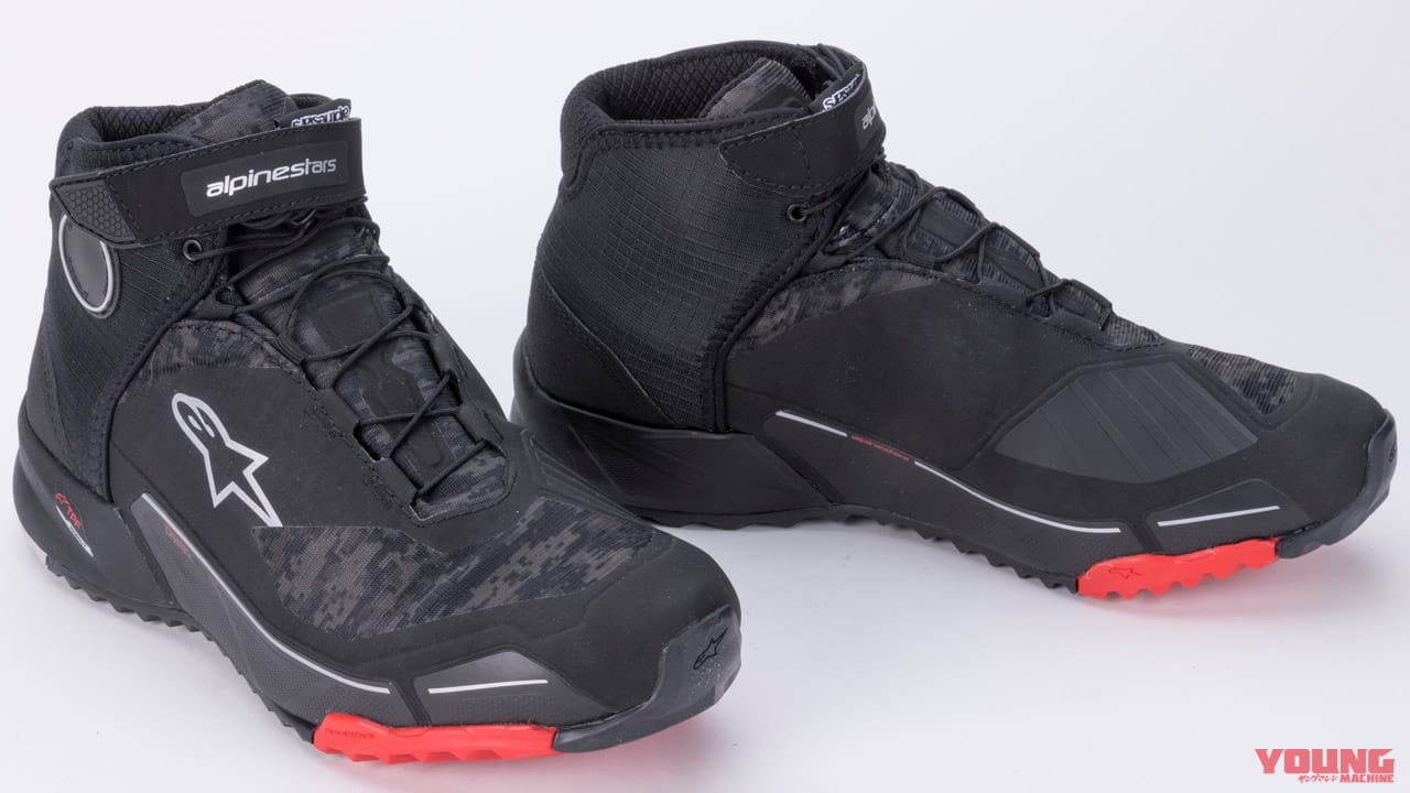 アルパインスターズ CR-Xドライスターライディングシューズ|’21春夏ライディングギアカタログ〈アルパインスターズ〉モトGPのノウハウ&イタリアンデザイン