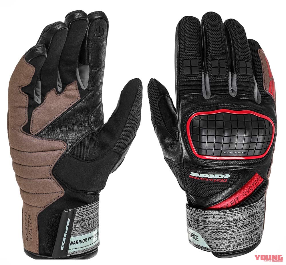 スピーディ Xフォース|グローブ|’21春夏ライディングギアカタログ〈スピーディ〉人気のカフェレーサー向けも揃う