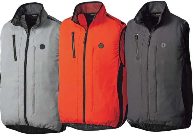 ワークマン アイスアシスト 遮熱ダブルメッシュアクティブクロスベスト WM3561|カラーバリエーション|ワークマン’21春夏新作徹底テスト#3【雨でも快適安全ライダー向けウェア×4選】