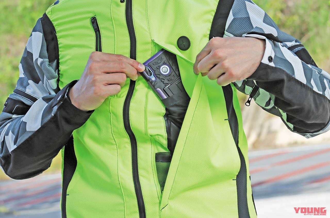 ワークマン アイスアシスト 遮熱ダブルメッシュアクティブクロスベスト WM3561|大容量ポケット|ワークマン’21春夏新作徹底テスト#3【雨でも快適安全ライダー向けウェア×4選】