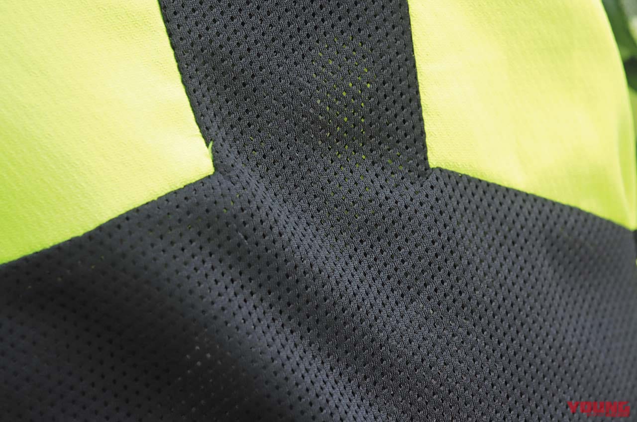 ワークマン アイスアシスト 遮熱ダブルメッシュアクティブクロスベスト WM3561|ダブルメッシュパネル|ワークマン’21春夏新作徹底テスト#3【雨でも快適安全ライダー向けウェア×4選】