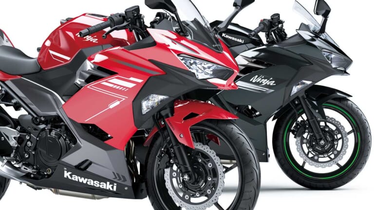 カワサキ 2022年モデルのニンジャ250はツートーンカラーに統一! KRTエディション廃止