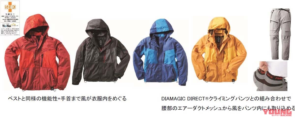 |今夏も猛暑予想! ワークマンの「着る扇風機=空調ウェア」はツーリング先でも使えそう