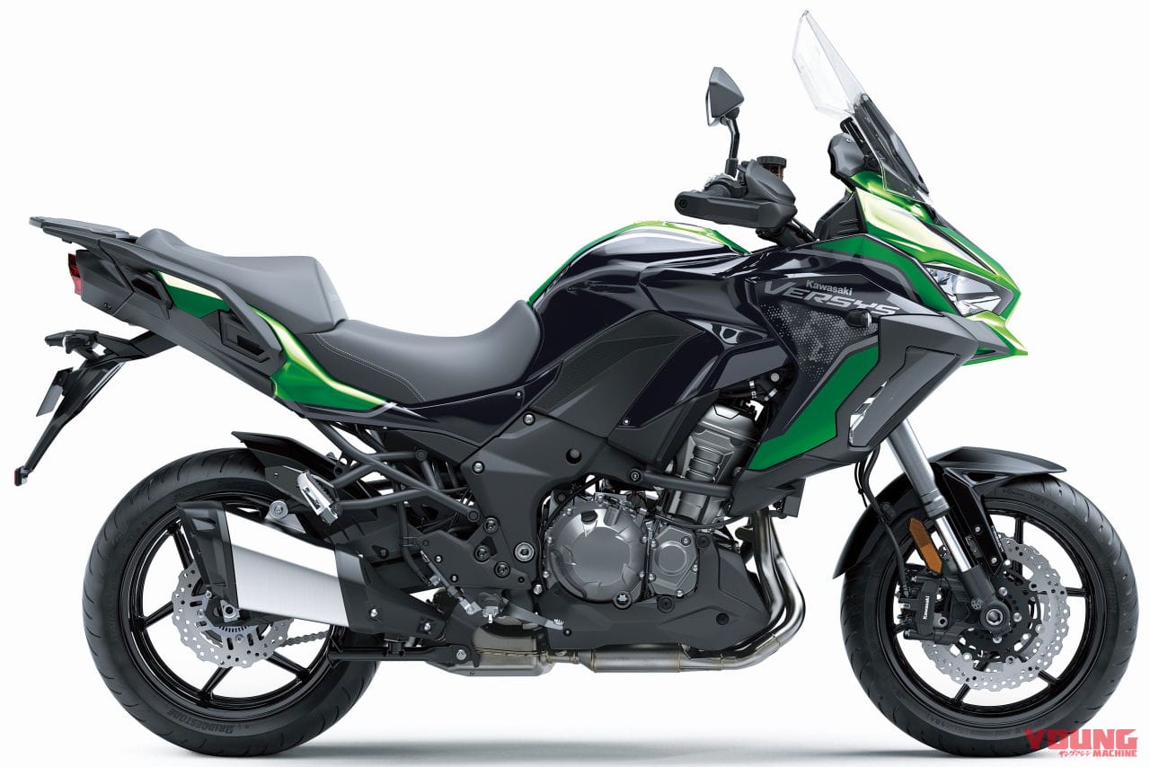 |4気筒&17インチのアドベンチャーにスカイフックをプラス! カワサキ新型「ヴェルシス1000SE」登場