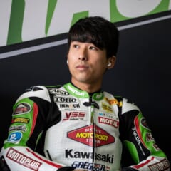 FIMスーパーバイク世界選手権　ワールドスーパースポーツ300クラスに日本人ライダーとして唯一フル参戦する