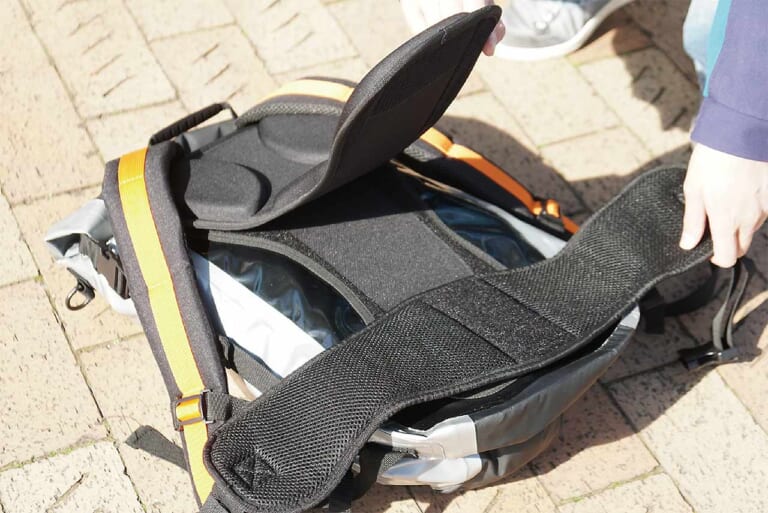 防水バックパック|カッパ WA402Sウォータープルーフバックパック|プロテクションパッド|林道ツーリングにピッタリの高機能なバックパック×11選〈前編〉