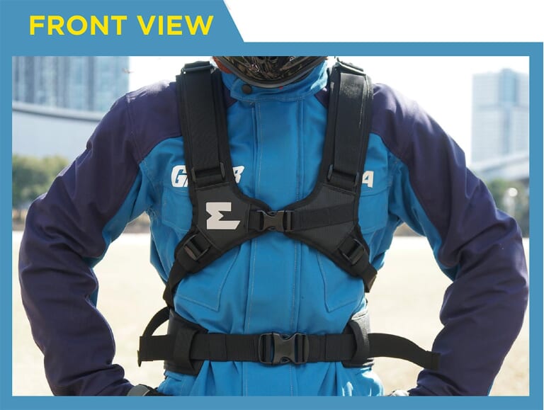 防水バックパック|エンデュリスタン ハリケーンバックパック 25L|フロント|林道ツーリングにピッタリの高機能なバックパック×11選〈前編〉