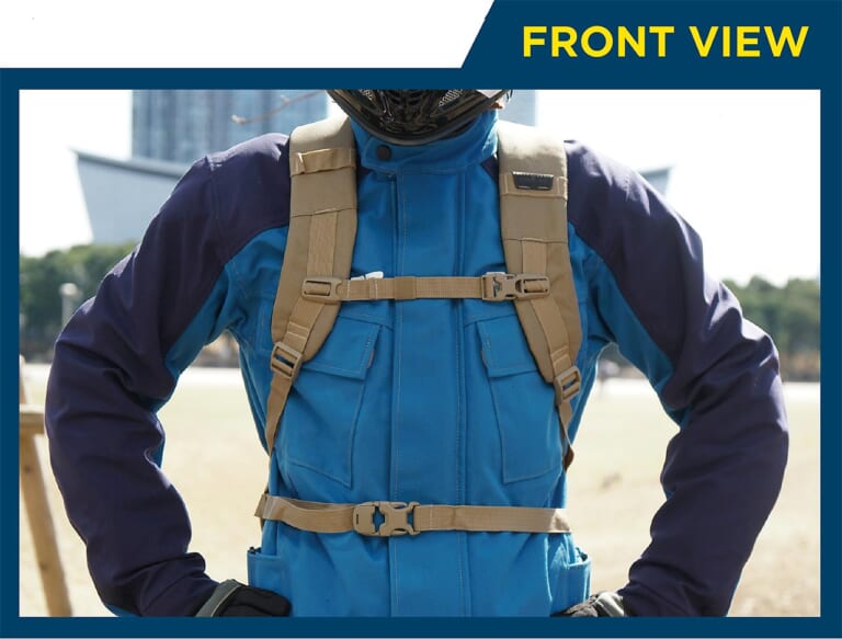 防水バックパック|ホンダ WPバックパック|フロント|林道ツーリングにピッタリの高機能なバックパック×11選〈前編〉