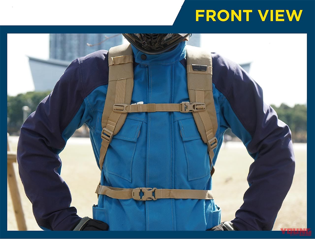 防水バックパック|ホンダ WPバックパック|フロント|林道ツーリングにピッタリの高機能なバックパック×11選〈前編〉