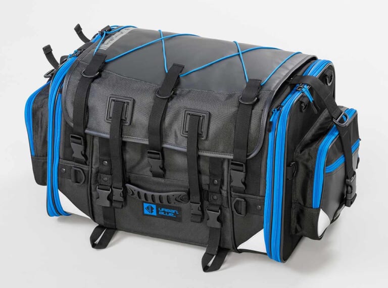 シートバッグ|タナックス モトフィズ キャンピングシートバッグMFK-277|タナックスからキャンプ/街乗り/林道にも映える新機能搭載シートバッグ発売〈アーバンブルーシリーズ〉