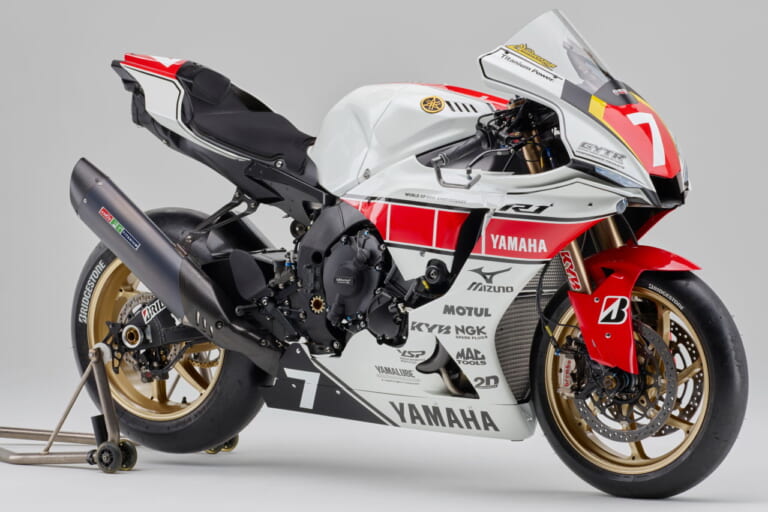 WGP参戦60周年記念カラー YZF-R1|このカラー発売希望!! ヤマハWGP参戦60周年記念カラーの「YZF-R1」が全日本ロードを走る!