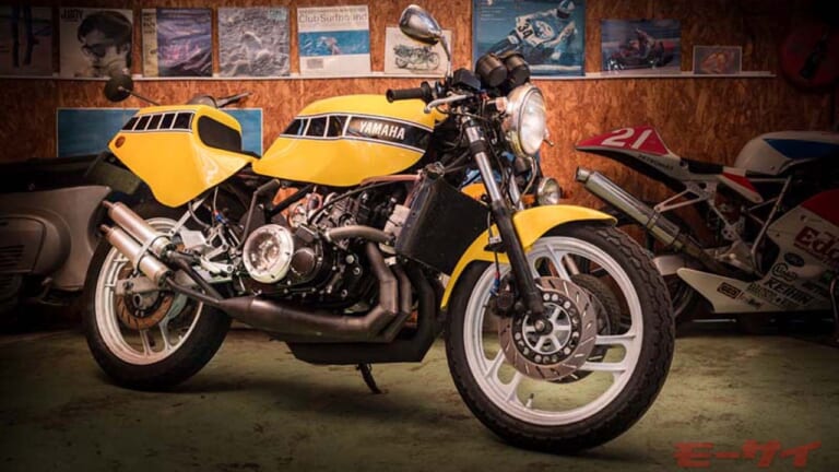 プライベーターが作り出したエンジン2基がけRZ500R「伝説のダイシン3気筒RZに憧れて」