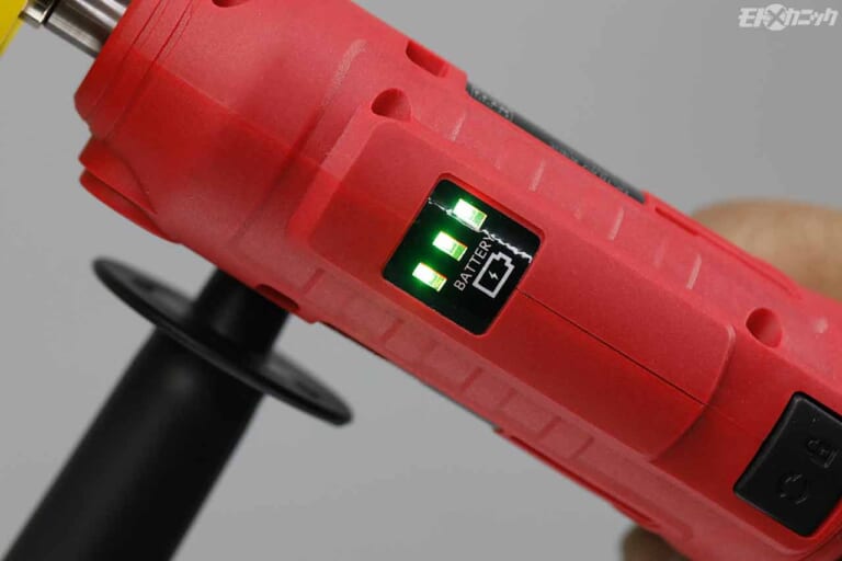 ミニポリッシャー|LED表示|バイク磨きにオススメ! 小型/軽量/充電式ポリッシャー〈アストロプロダクツ〉