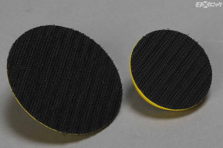 サンディングパッド|2種|バイク磨きにオススメ! 小型/軽量/充電式ポリッシャー〈アストロプロダクツ〉