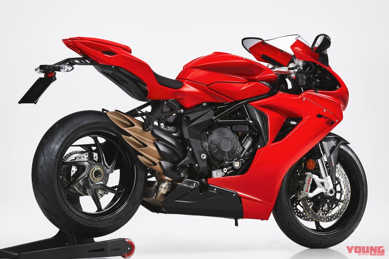 |真紅の3気筒スーパースポーツ! MVアグスタ「F3 ROSSO(ロッソ)」2021年モデルが登場