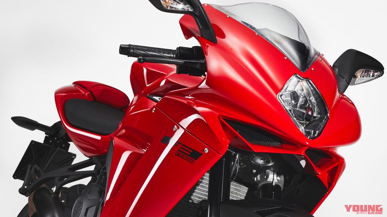 |真紅の3気筒スーパースポーツ! MVアグスタ「F3 ROSSO(ロッソ)」2021年モデルが登場