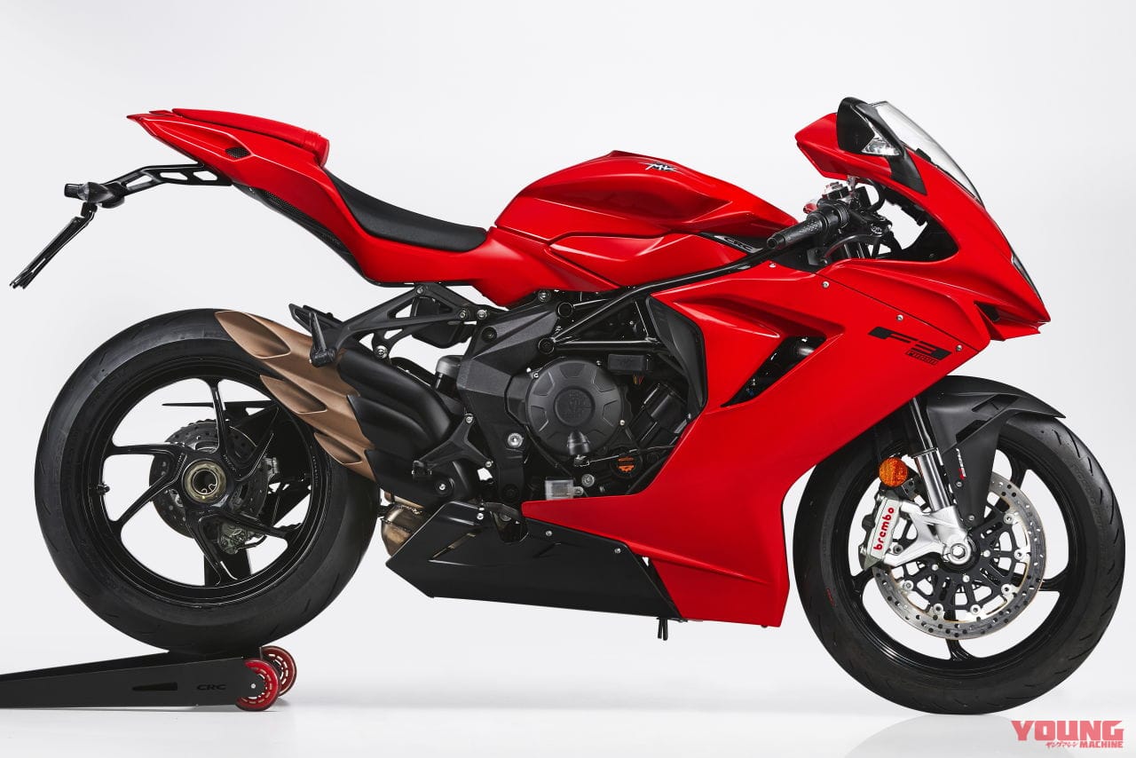 |真紅の3気筒スーパースポーツ! MVアグスタ「F3 ROSSO(ロッソ)」2021年モデルが登場
