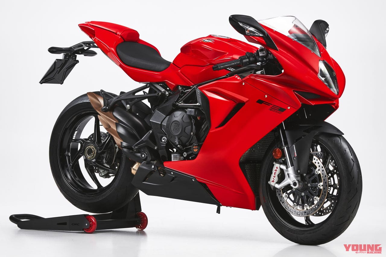 |真紅の3気筒スーパースポーツ! MVアグスタ「F3 ROSSO(ロッソ)」2021年モデルが登場