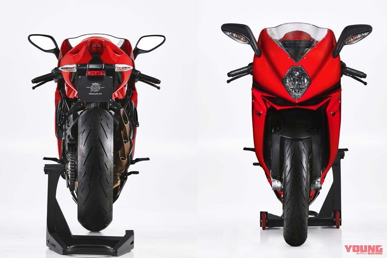 |真紅の3気筒スーパースポーツ! MVアグスタ「F3 ROSSO(ロッソ)」2021年モデルが登場