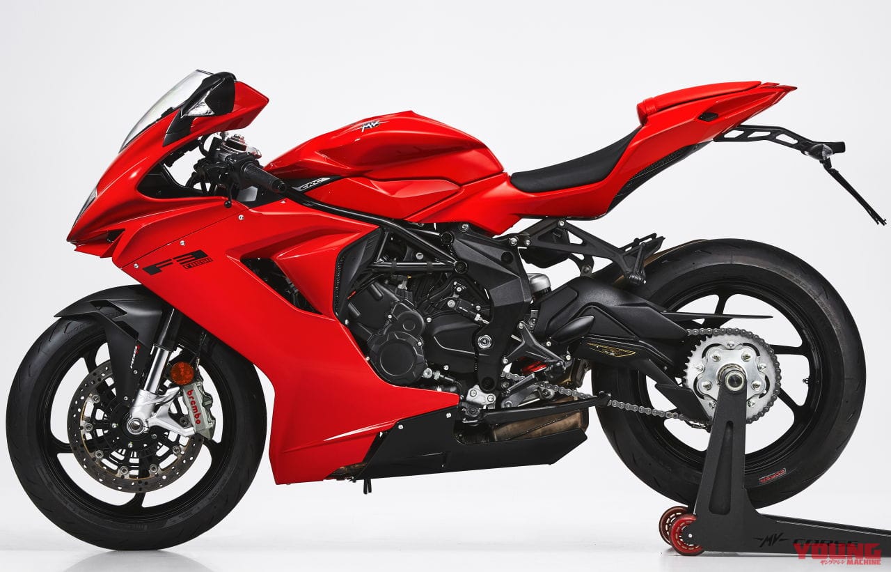 |真紅の3気筒スーパースポーツ! MVアグスタ「F3 ROSSO(ロッソ)」2021年モデルが登場