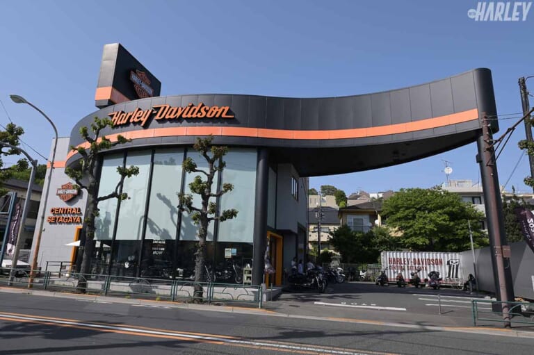 ハーレーダビッドソンセントラル世田谷店|外観|都内からハーレーライフを積極的に発信するH-Dセントラル世田谷店〈ウィズハーレー・ディーラー探訪レポ〉