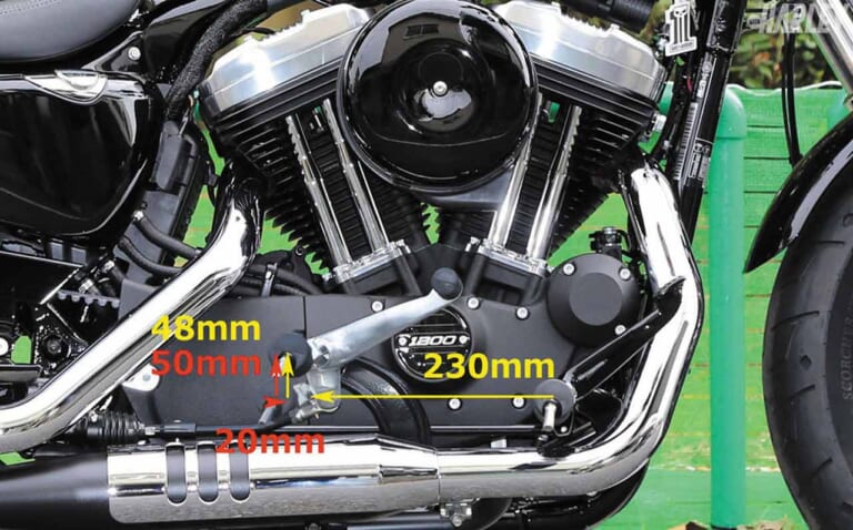 HSC沼津フォーティエイトカスタム|キジマ ミッドコントロールキット 2014-16 XLスポーツスター|人気のフォーティエイトスタイルを格安でゲットする術【’15モデル以前でも最新48カスタムに!】