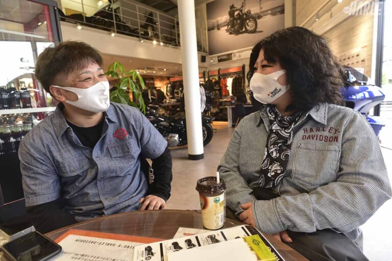 ハーレーダビッドソンのある暮らし|Tさん夫婦|妻のためにFLTRXSロードグライドへ乗り換えた元48乗り〈ハーレーダビッドソンのある暮らし〉