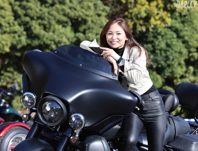 #ハーレー女子|ユウナ|#ハーレー女子集まる。『ウィズハーレー』読者撮影会開催! at KenChannel MEETING