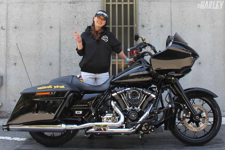 #ハーレー女子|真里奈|#ハーレー女子集まる。『ウィズハーレー』読者撮影会開催! at KenChannel MEETING