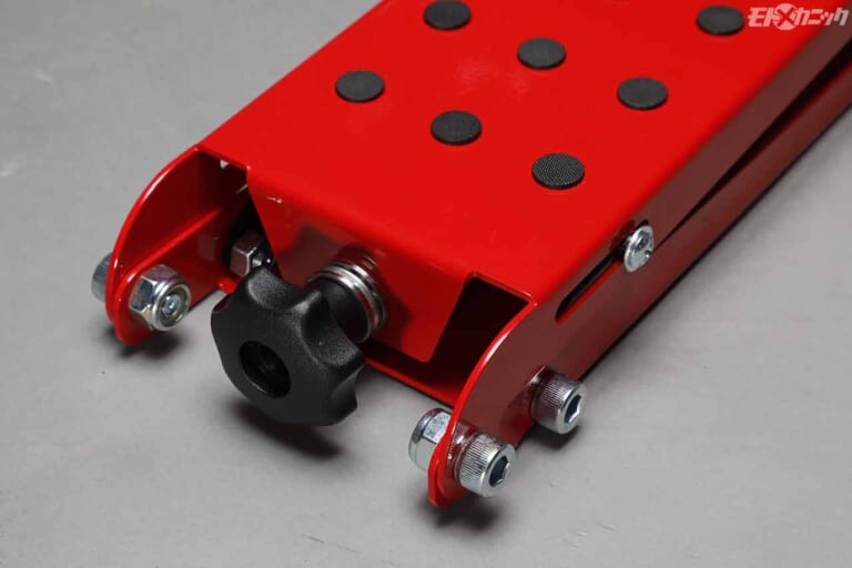 モトジョイ|タイヤジャッキ|タイヤの着脱が劇的に楽になるタイヤジャッキ【ホイールを持ち上げることなく楽々タイヤ交換】