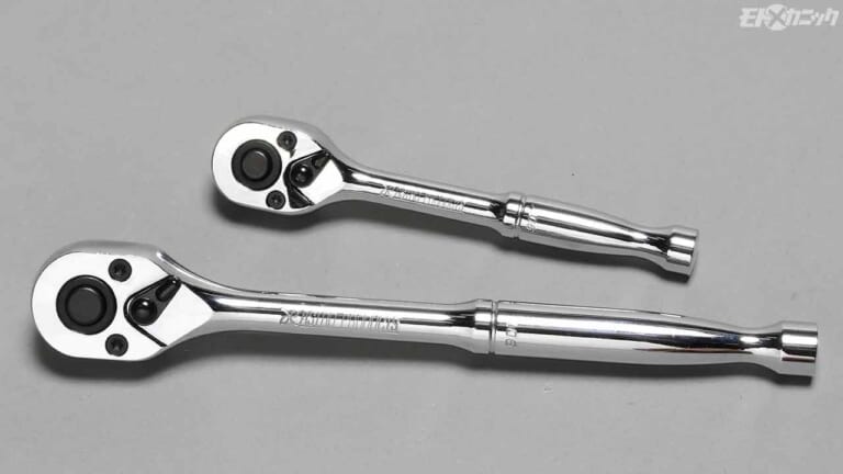 アストロプロダクツ|AP ラチェットハンドル 90T 1/4DR/3/8DR|リーズナブルな価格で人気のアストロプロダクツ製品〈バイク向けおすすめ工具×5選〉