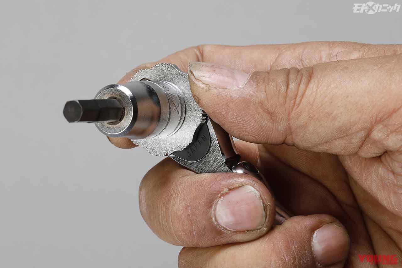 |名門工具メーカーKTC製・バイクメンテナンス作業スピードアップに役立つ工具×8選