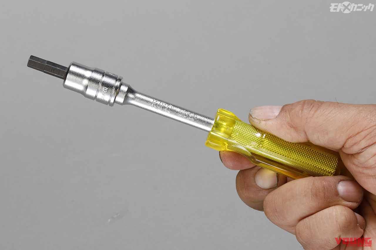 |名門工具メーカーKTC製・バイクメンテナンス作業スピードアップに役立つ工具×8選