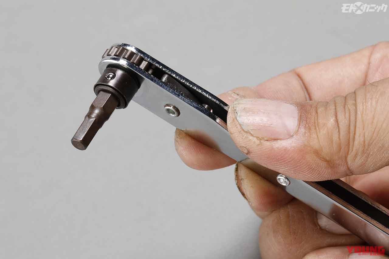 |名門工具メーカーKTC製・バイクメンテナンス作業スピードアップに役立つ工具×8選