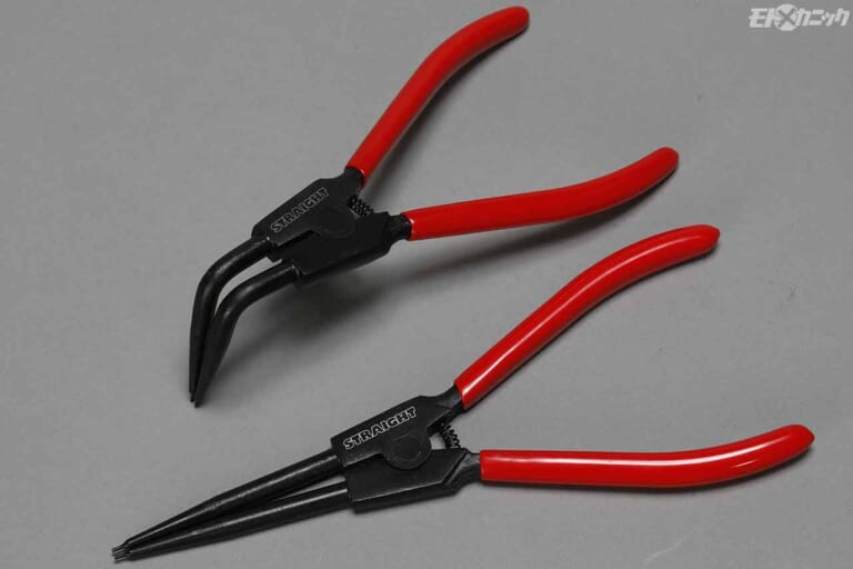 ストレート|スナップリングプライヤー|カユいところに手が届く、ストレートのバイク向けおすすめ便利工具×5選