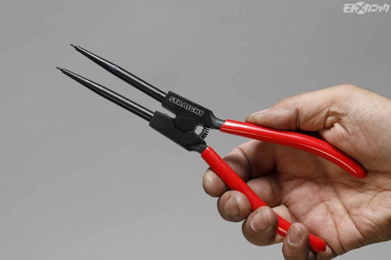 ストレート|スナップリングプライヤー|カユいところに手が届く、ストレートのバイク向けおすすめ便利工具×5選
