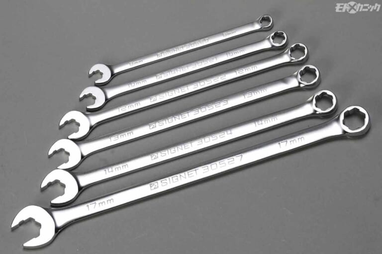 シグネット ボルトリムーバブルコンビネーションレンチ WITオリジナル6セット|工具専門ショップの個性光るオリジナルツール×6選〈かっこよくて/とんがった/間違いのない工具〉